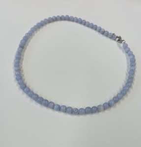 Chalcedon naszyjnik