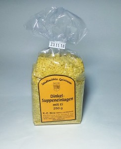 Makaron orkiszowy 250 g - kamyczki 